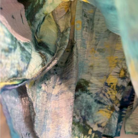 Ali Miles Multicolor Abstract Shirt - Picture 14 of 15